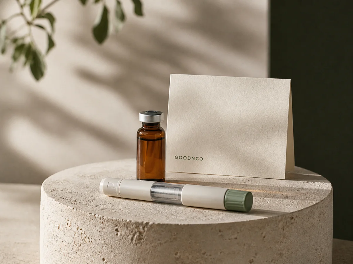 Concept packaging for an injectable treatment