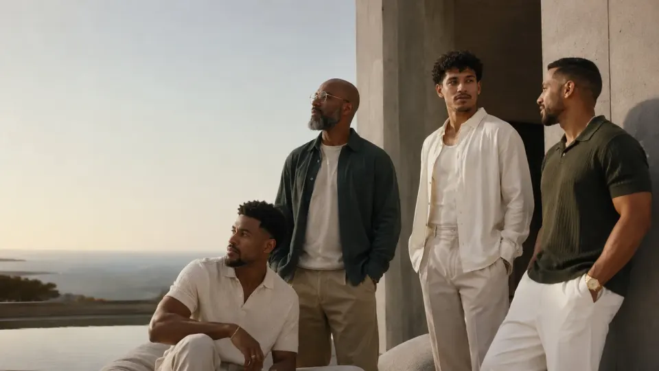 A group of men outdoors, suggesting a second clinical perspective