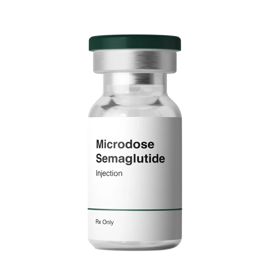 Concept render for microdose Semaglutide injection
