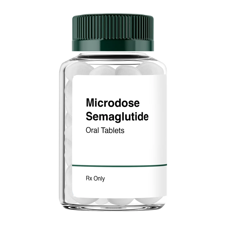 Concept render for microdose Semaglutide oral tablets