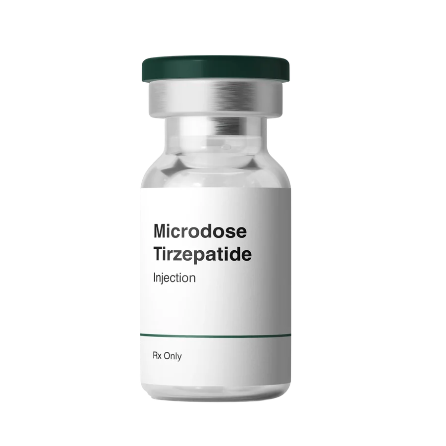 Concept render for microdose Tirzepatide injection