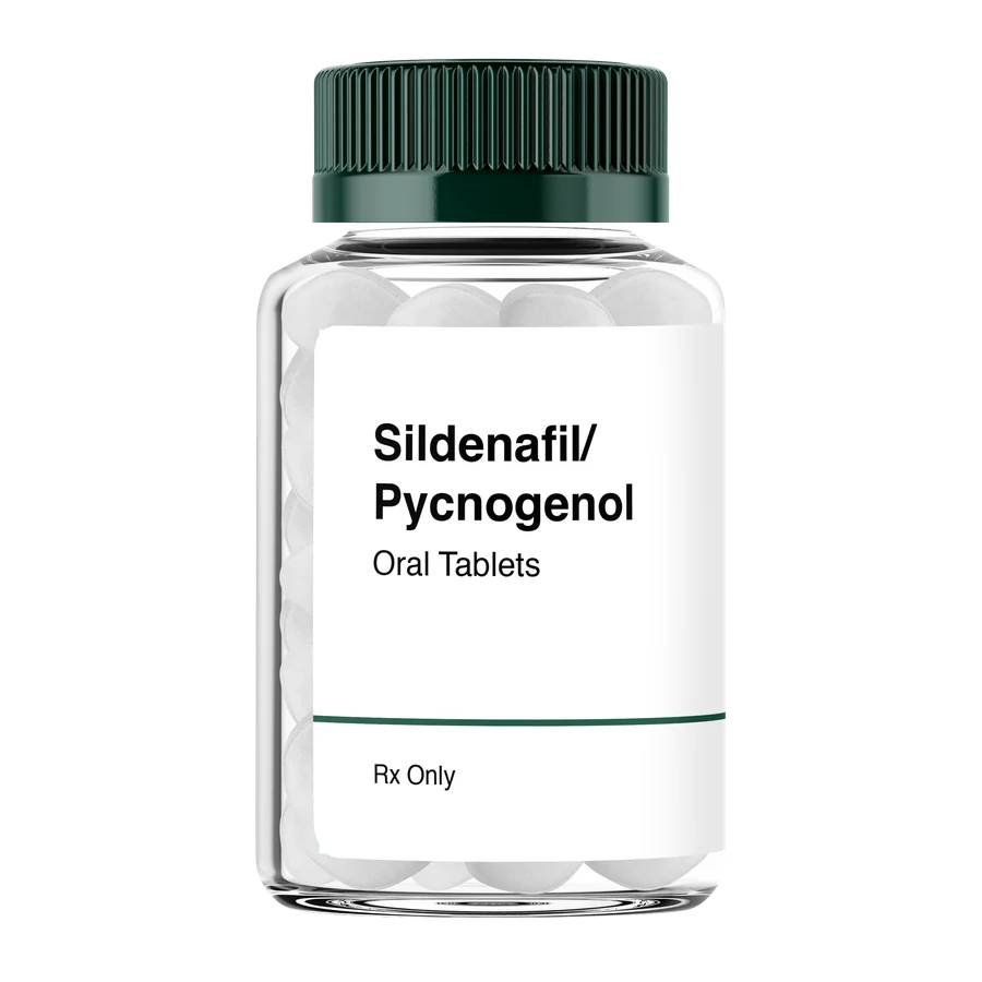 Concept render for Sildenafil and Pycnogenol