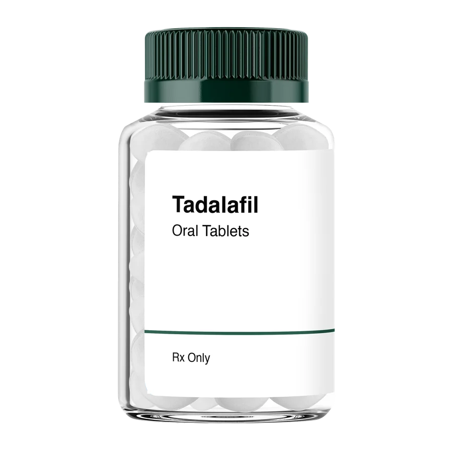 Concept render for Tadalafil oral treatment