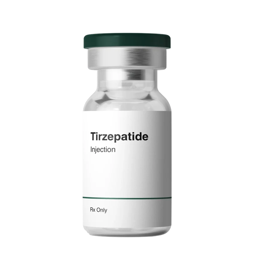 Concept render for Tirzepatide injection